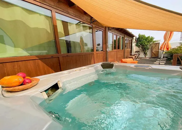 Casita Mis Chinijos Con Jacuzzi O Minipiscina 公寓