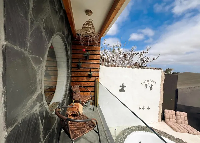 Casita Mis Chinijos Con Jacuzzi O Minipiscina * La Asomada (Lanzarote)