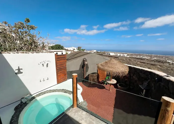 Casita Mis Chinijos Con Jacuzzi O Minipiscina Apartamento *